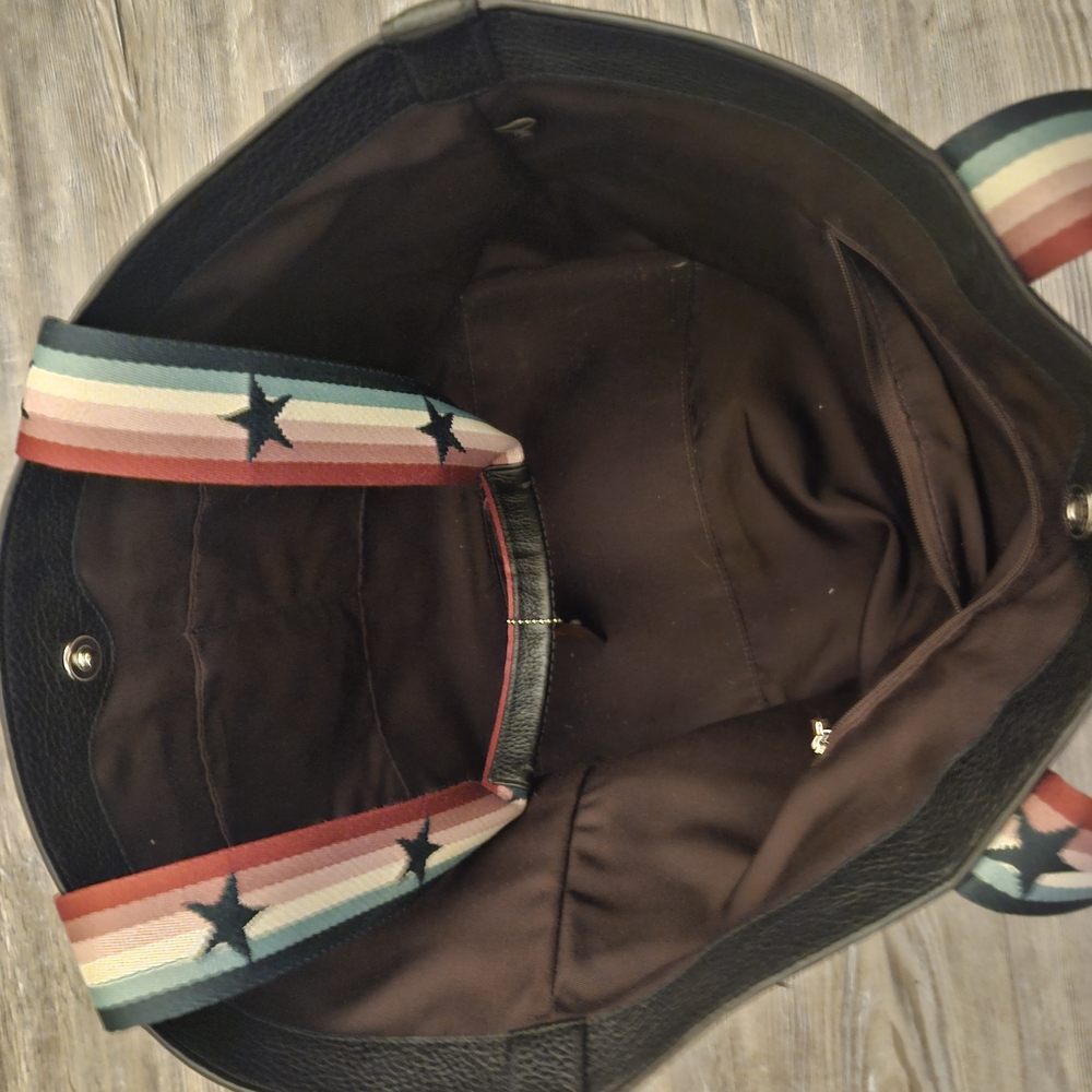 COACH Marvel Comics Black and White Tote Bag - Picture 3 of 7